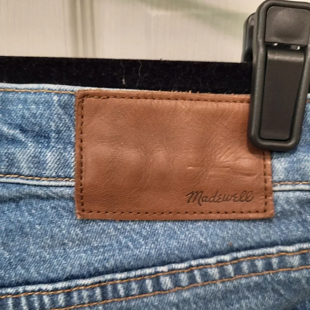 Madewell Women's Straight Leg Jeans - Blue - Size 29